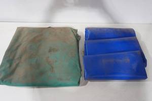lot 254 image: Vinyl Tarps Approx 10x8 (2ct)