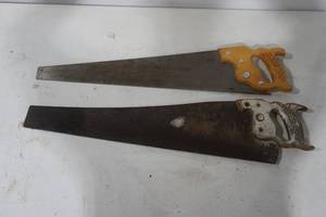lot 291 image: VintageAntique Hand Saws-Disston & Other