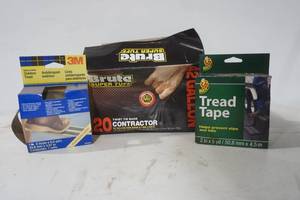 lot 312 image: Black Garbage Bags and Outdoor Tread Tape
