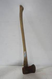 lot 333 image: long handle ax
