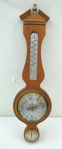 lot 202 image: Vintage Jason Weather Station (Mercury Thermometer Removed)