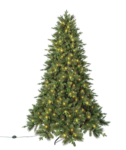lot 60 image: Members Mark Pre-Lit 7.5 Spruce Pine Artificial Christmas Tree