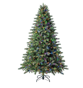 lot 62 image: Members Mark 7.5 Augusta Pine Pre-Lit Christmas Tree