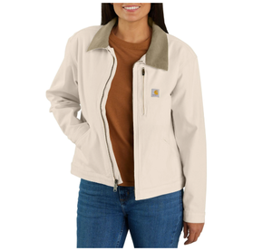 lot 421 image: Carhartt Womens Detroit Rugged Flex Loose Fit Canvas Jacket 2X