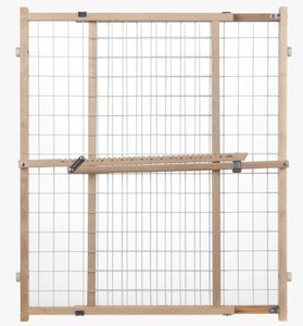 lot 435 image: Toddleroo by North States Wide Wire Mesh Pet Gate