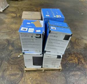 lot 110 image: LOT OF 7 DEEBOT X2 OMNI Robot Vacuum & Mop
