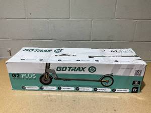 lot 29 image: Gotrax G2Plus Foldable Electric Scooter for Adult Teens Age of 8 with 6 Tires