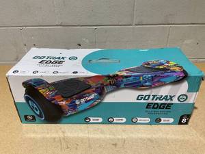 lot 32 image: Gotrax Edge Hoverboard for Kids Adults 6.5 Tires 6.2mph & 2.5 Miles Self Balancing Scooter