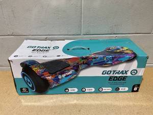 lot 33 image: Gotrax Edge Hoverboard for Kids Adults 6.5 Tires 6.2mph & 2.5 Miles Self Balancing Scooter