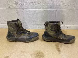 lot 410 image: UNDER ARMOUR BROWN MENS BOOT UA HOVR DAWN WP 2.0 Size 9.5