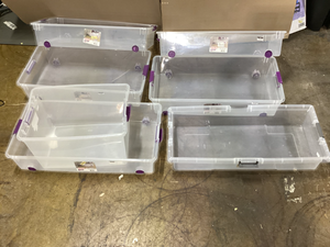 lot 440 image: LOT OF Miscellaneous Sterilite Totes