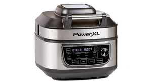 lot 441 image: PowerXL Grill Air Fryer Combo - Silver