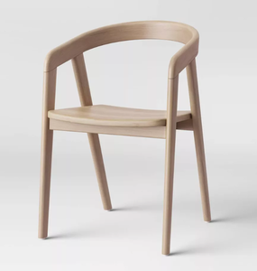 lot 454 image: LOT OF 2 Lana Curved Back Dining Chair - Threshold