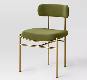 lot 463 image: Orion Luxe Dining Chair with Brass Legs - Threshold