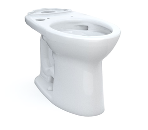 lot 474 image: TOTO Drake Elongated Universal Height TORNADO FLUSH Toilet Bowl