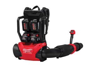 lot 7 image: Milwaukee M18 FUEL Dual Battery Backpack Blower Kit 3009-24HD