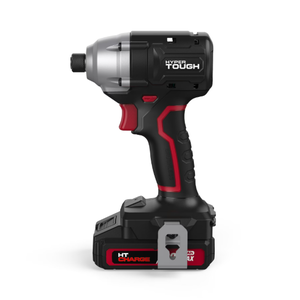 lot 239 image: Hyper Tough 20V Brushless Impact Driver with 2.0Ah Lithium-Ion Battery Pack and Charger, 14-inch. Hex Collet Chuck Size, 22006.2