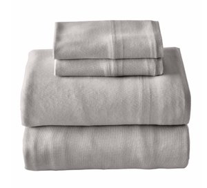 lot 479 image: Better Homes & Gardens 4-Piece Soft Silver Adult Jersey Sheet Set, King