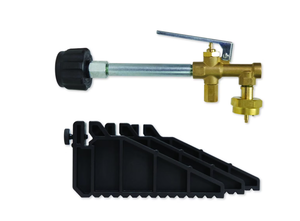 lot 483 image: Mr. Heater Propane Refill Kit for Fuel Keg 1 lb.  16 oz. Refillable Propane Tank