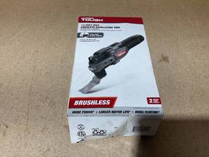 lot 240 image: Hyper Tough 12V Max Lithium-Ion Brushless Oscillating Multi-Tool with 1.5Ah Battery and Charger