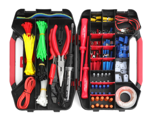 lot 320 image: Ever Start 399-Piece Auto Electrical Repair Kit, Universal Fit