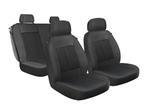 lot 324 image: Genuine Dickies 3-Piece Black Peterson Seat Covers