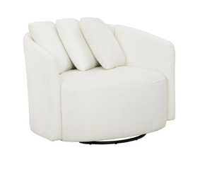 lot 96 image: LOT OF 2 Beautiful Drew Accent Chair by Drew Barrymore