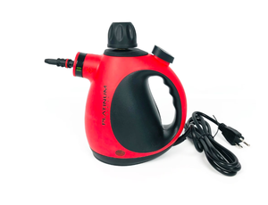 lot 168 image: Platinum Series Deep Cleaning Pressurized Handheld Steamer Tool, 1200 Watts, 10 Pieces