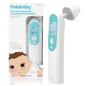 lot 275 image: Frida Baby 3 in 1 Digital Thermometer for Ear, Forehead, and Touchless Infrared Bottle Temperature