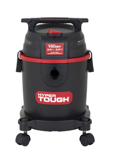 lot 284 image: Hyper Tough 3 Gallon 3.5 HP Poly Wet Dry Vacuum for Home, Car, Garage & Workshop