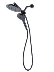 lot 335 image: Better Homes & Gardens Shower Combo with Magnetic Docking in Matte Black