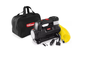 lot 364 image: Hyper Tough DC 12V Heavy Duty Direct Drive Digital Tire Inflator with Detachable LED Light