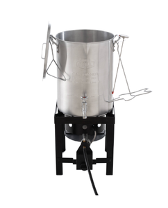 lot 380 image: Expert Grill 30qt Turkey Fryer with Spigot