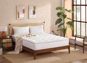 lot 560 image: Allswell Ultra Plush Pillow Top Mattress Topper, King