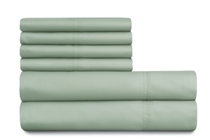 lot 563 image: Hotel Style 1000 Thread Count Green River Egyptian Cotton Luxury Bed Sheet Set, Queen