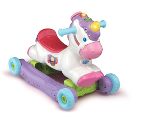 lot 188 image: Vtech Rock & Ride Unicorn
