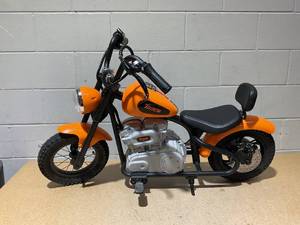 lot 261 image: BISHE 24V Electric Dirt Bike for Boys & Girls, 250W Ride on Electric Motorcycle with Twist Grip Throttle, Power-off Brake, Headlight, Key Start, Speed up to 10 mph, Age 8