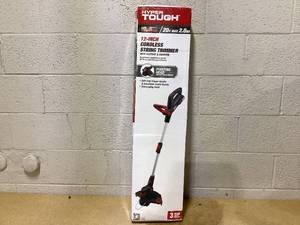 lot 387 image: Hyper Tough 20V Max Cordless 12-inch String Trimmer