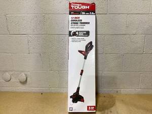 lot 388 image: Hyper Tough 20V MAX Cordless 12-inch String Trimmer