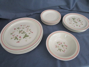lot 39 image: Ironstone Dishes
