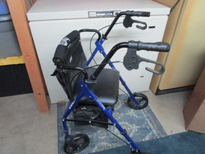 lot 107 image: Folding Walker