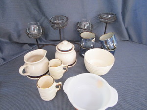 lot 238 image: Candle Stand, Saki, Kitchenwares