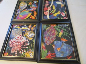 lot 289 image: Colorful Prints