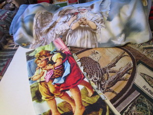 lot 310 image: Angel, Wildlife Throws