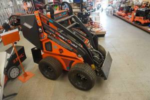 lot 15 image: New 2023 Cast Brand Worky Quad Diesel High Flow Mini Skid Loader Skid Steer