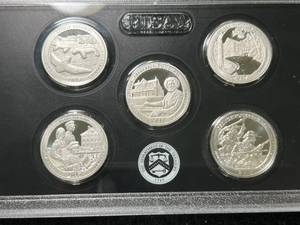 lot 89 image: 2017 US SILVER QUARTERS PROOF SET