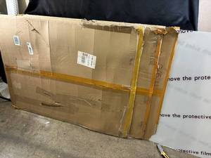 lot 32 image: Large Sheet of Clear Material with Protective Film