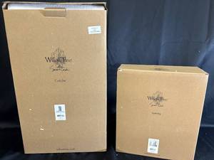 lot 40 image: Willow Tree Nativity Set and Creche in Original Boxes by DEMDACO