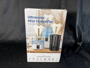 lot 42 image: Coolfiqu Ultrasonic Mist Humidifier, 100-240V, 2.5L-6L Tank, New in Box