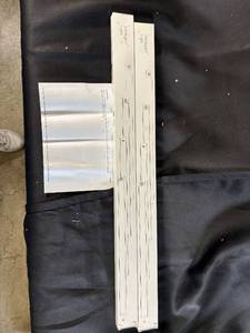lot 50 image: Pair of Intelligent Light Rechargeable LED Cabinet Lights, Black